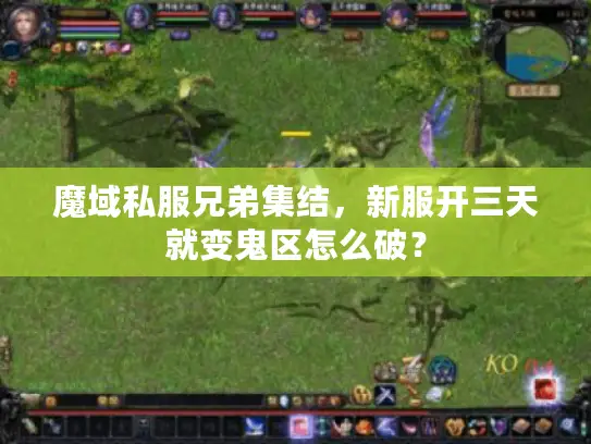 魔域私服兄弟集结,新服开三天就变鬼区怎么破? 魔域私服兄弟集结,新服开三天就变鬼区怎么破?