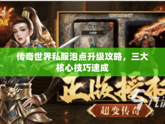 传奇世界私服泡点升级攻略,三大核心技巧速成 传奇世界私服泡点升级攻略,三大核心技巧速成