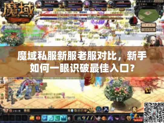 魔域私服新服老服对比，新手如何一眼识破最佳入口？