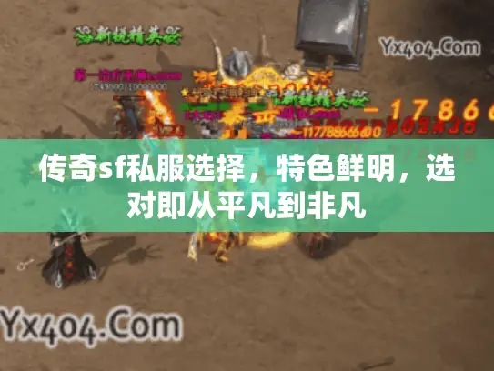 传奇sf私服选择，特色鲜明，选对即从平凡到非凡