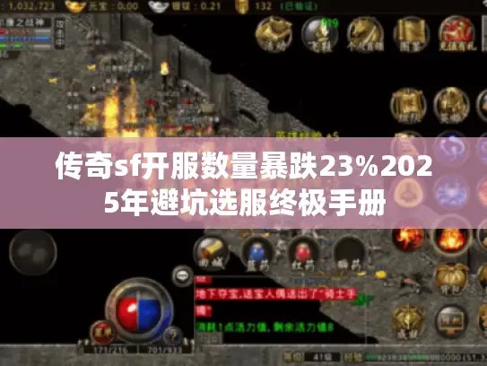 传奇sf开服数量暴跌23%2025年避坑选服终极手册 传奇sf开服数量暴跌23%2025年避坑选服终极手册