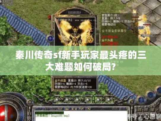 秦川传奇sf新手玩家最头疼的三大难题如何破局? 秦川传奇sf新手玩家最头疼的三大难题如何破局?