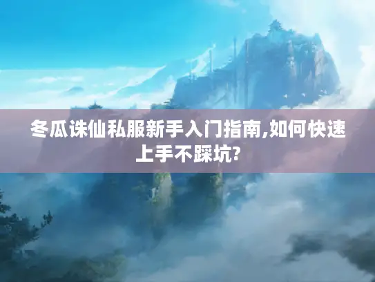 冬瓜诛仙私服新手入门指南,如何快速上手不踩坑?