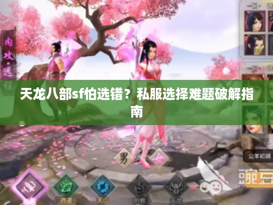 天龙八部sf怕选错?私服选择难题破解指南 天龙八部sf怕选错?私服选择难题破解指南