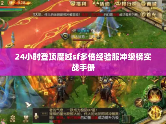 24小时登顶魔域sf多倍经验服冲级榜实战手册