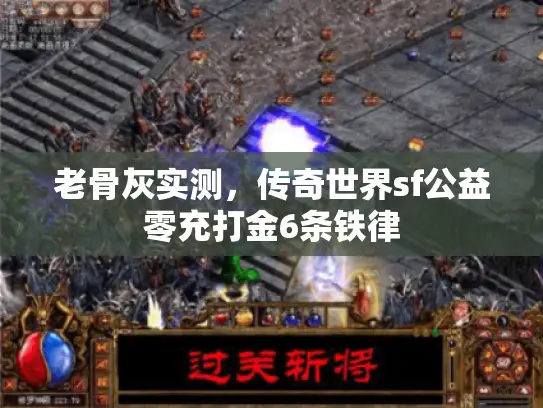 老骨灰实测,传奇世界sf公益零充打金6条铁律 老骨灰实测,传奇世界sf公益零充打金6条铁律