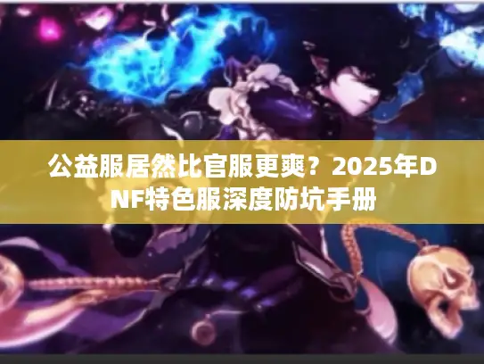 公益服居然比官服更爽？2025年DNF特色服深度防坑手册