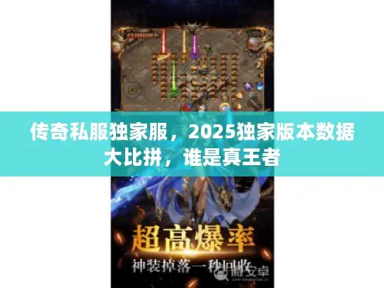 传奇私服独家服，2025独家版本数据大比拼，谁是真王者