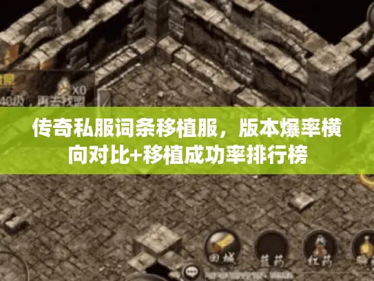 传奇私服词条移植服,版本爆率横向对比+移植成功率排行榜 传奇私服词条移植服,版本爆率横向对比+移植成功率排行榜