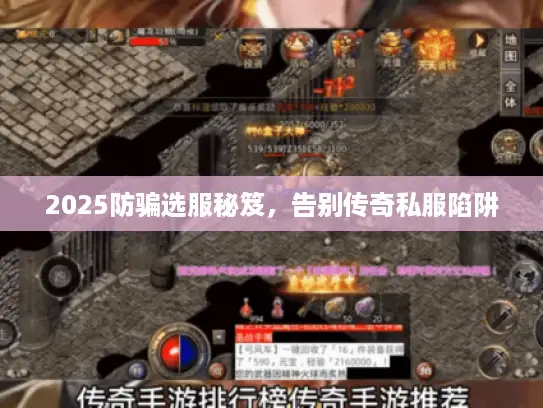 2025防骗选服秘笈，告别传奇私服陷阱