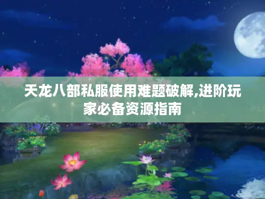 天龙八部私服使用难题破解,进阶玩家必备资源指南