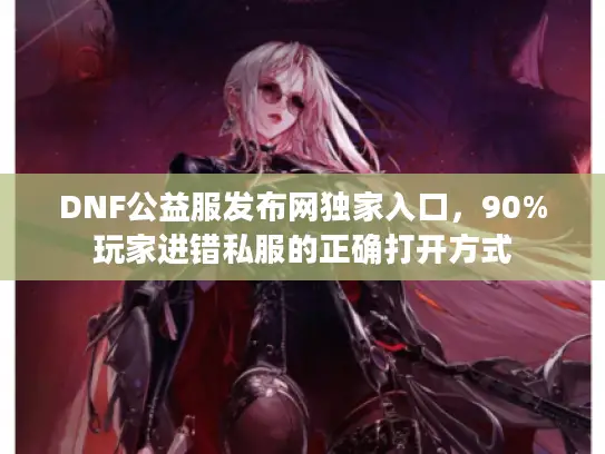 DNF公益服发布网独家入口，90%玩家进错私服的正确打开方式