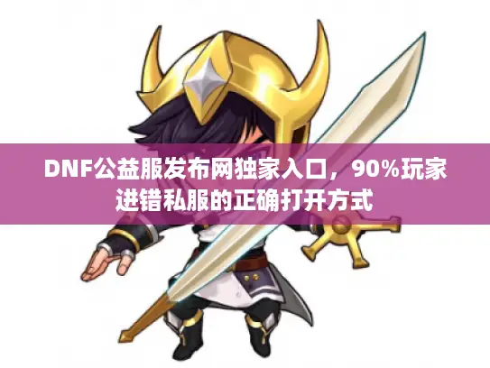 DNF公益服发布网独家入口，90%玩家进错私服的正确打开方式