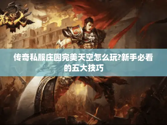 传奇私服庄园完美天空怎么玩?新手必看的五大技巧