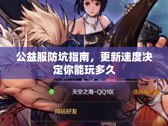 公益服防坑指南，更新速度决定你能玩多久