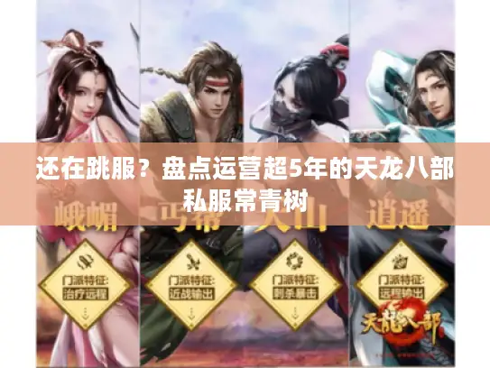 还在跳服？盘点运营超5年的天龙八部私服常青树