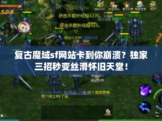 复古魔域sf网站卡到你崩溃？独家三招秒变丝滑怀旧天堂！