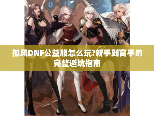 孤风DNF公益服怎么玩?新手到高手的完整避坑指南