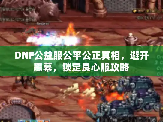 DNF公益服公平公正真相，避开黑幕，锁定良心服攻略