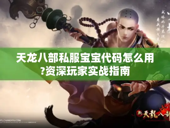 天龙八部私服宝宝代码怎么用?资深玩家实战指南