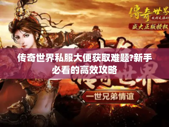 传奇世界私服大便获取难题?新手必看的高效攻略
