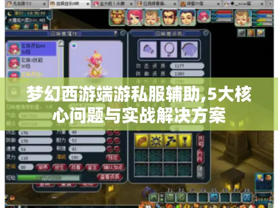 梦幻西游端游私服辅助,5大核心问题与实战解决方案 梦幻西游端游私服辅助,5大核心问题与实战解决方案