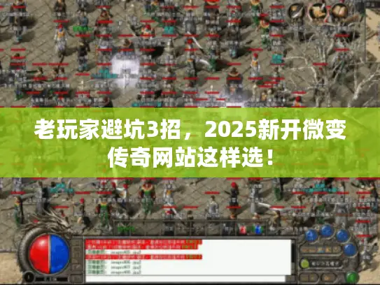 老玩家避坑3招，2025新开微变传奇网站这样选！