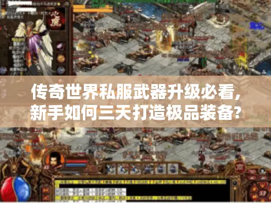 传奇世界私服武器升级必看,新手如何三天打造极品装备? 传奇世界私服武器升级必看,新手如何三天打造极品装备?