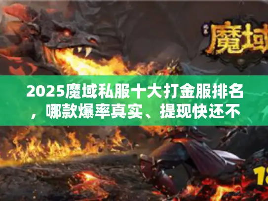 2025魔域私服十大打金服排名,哪款爆率真实、提现快还不跑路? 2025魔域私服十大打金服排名,哪款爆率真实、提现快还不跑路?