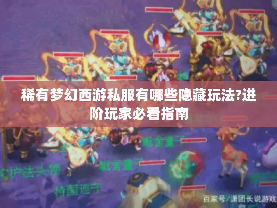 稀有梦幻西游私服有哪些隐藏玩法?进阶玩家必看指南