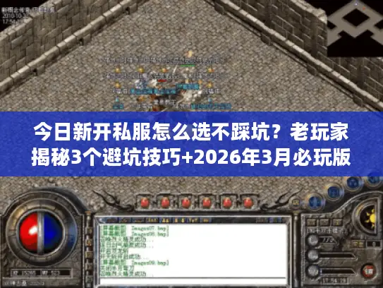 今日新开私服怎么选不踩坑?老玩家揭秘3个避坑技巧+2026年3月必玩版 今日新开私服怎么选不踩坑?老玩家揭秘3个避坑技巧+2026年3月必玩版