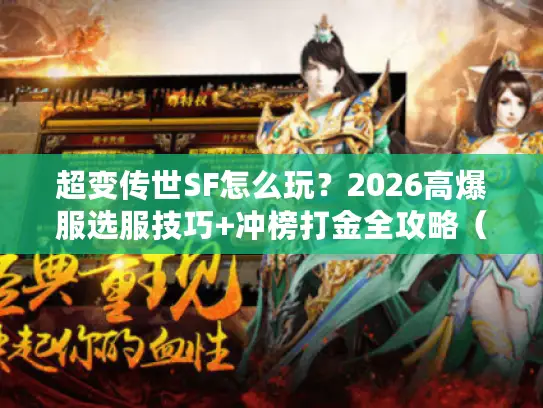 超变传世SF怎么玩？2026高爆服选服技巧+冲榜打金全攻略（附避坑指南）