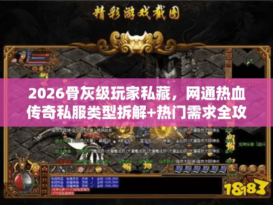2026骨灰级玩家私藏，网通热血传奇私服类型拆解+热门需求全攻略