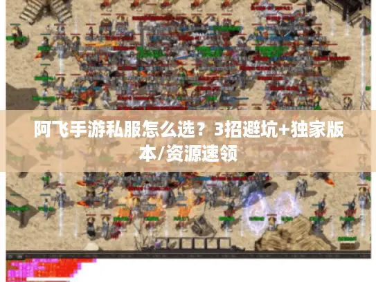 阿飞手游私服怎么选？3招避坑+独家版本/资源速领