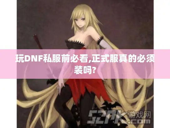 玩DNF私服前必看,正式服真的必须装吗? 玩DNF私服前必看,正式服真的必须装吗?