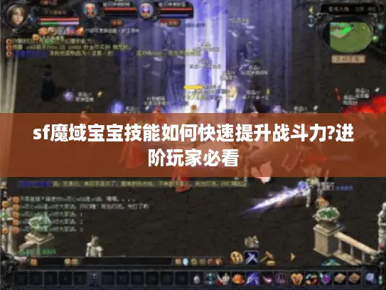 sf魔域宝宝技能如何快速提升战斗力?进阶玩家必看