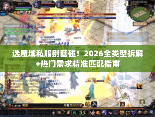 选魔域私服别瞎碰!2026全类型拆解+热门需求精准匹配指南 选魔域私服别瞎碰!2026全类型拆解+热门需求精准匹配指南
