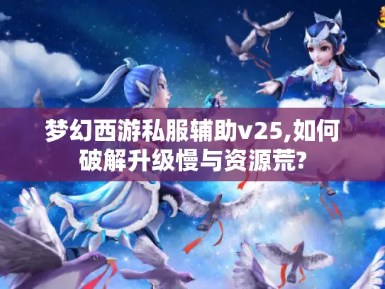 梦幻西游私服辅助v25,如何破解升级慢与资源荒? 梦幻西游私服辅助v25,如何破解升级慢与资源荒?