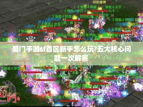 蜀门手游sf首区新手怎么玩?五大核心问题一次解答