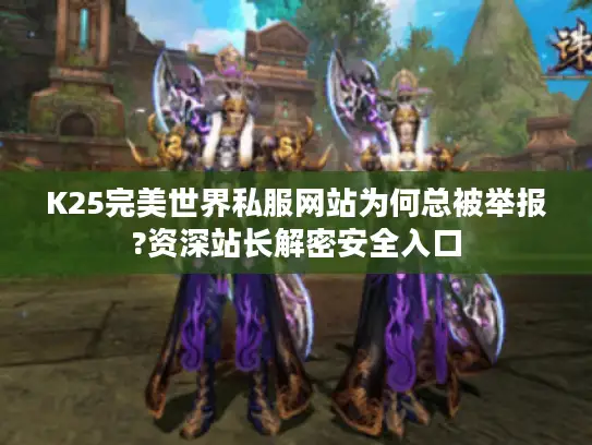 K25完美世界私服网站为何总被举报?资深站长解密安全入口