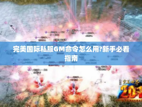 完美国际私服GM命令怎么用?新手必看指南 完美国际私服GM命令怎么用?新手必看指南