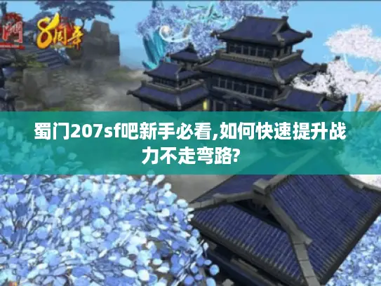 蜀门207sf吧新手必看,如何快速提升战力不走弯路? 蜀门207sf吧新手必看,如何快速提升战力不走弯路?