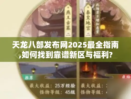 天龙八部发布网2025最全指南,如何找到靠谱新区与福利?