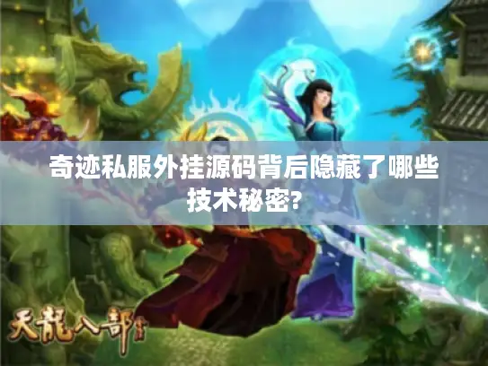 奇迹私服外挂源码背后隐藏了哪些技术秘密?