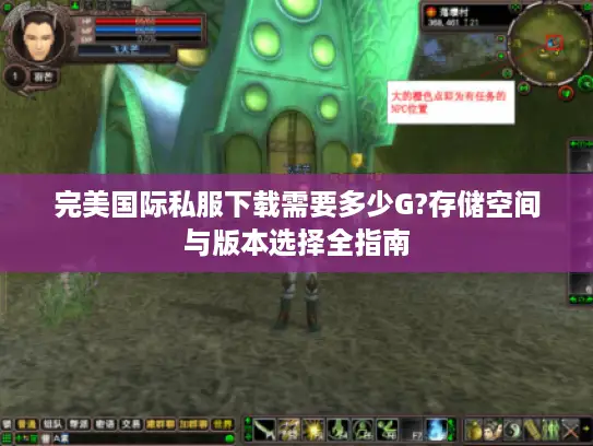 完美国际私服下载需要多少G?存储空间与版本选择全指南 完美国际私服下载需要多少G?存储空间与版本选择全指南