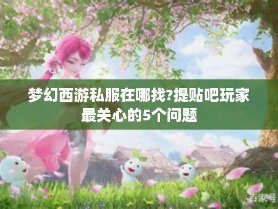 梦幻西游私服在哪找?提贴吧玩家最关心的5个问题