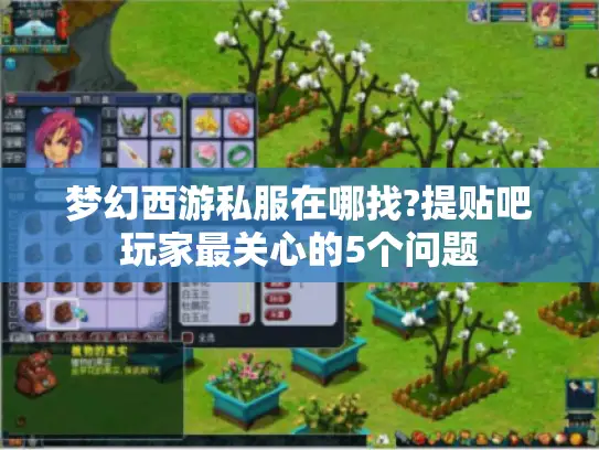 梦幻西游私服在哪找?提贴吧玩家最关心的5个问题