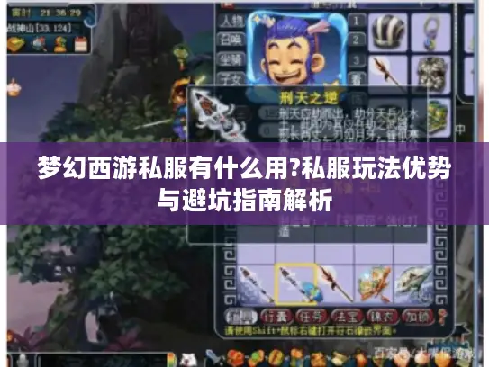 梦幻西游私服有什么用?私服玩法优势与避坑指南解析