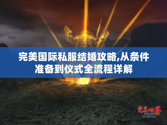 完美国际私服结婚攻略,从条件准备到仪式全流程详解