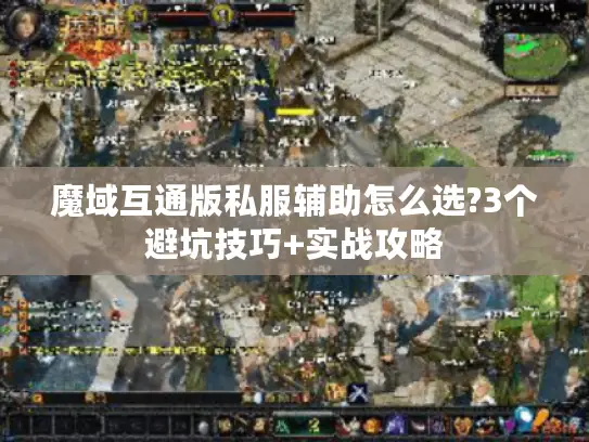 魔域互通版私服辅助怎么选?3个避坑技巧+实战攻略